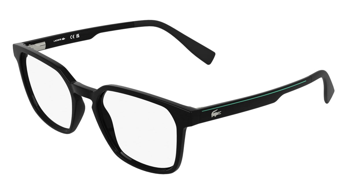 Lacoste L4006-035-53 TRANS GREY Rectangle Eyeglasses 53mm Eyeglasses