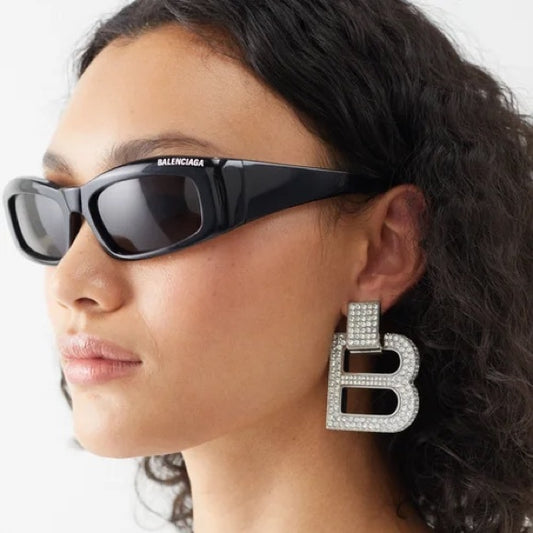 Balenciaga BB0266S-001 57mm New Sunglasses