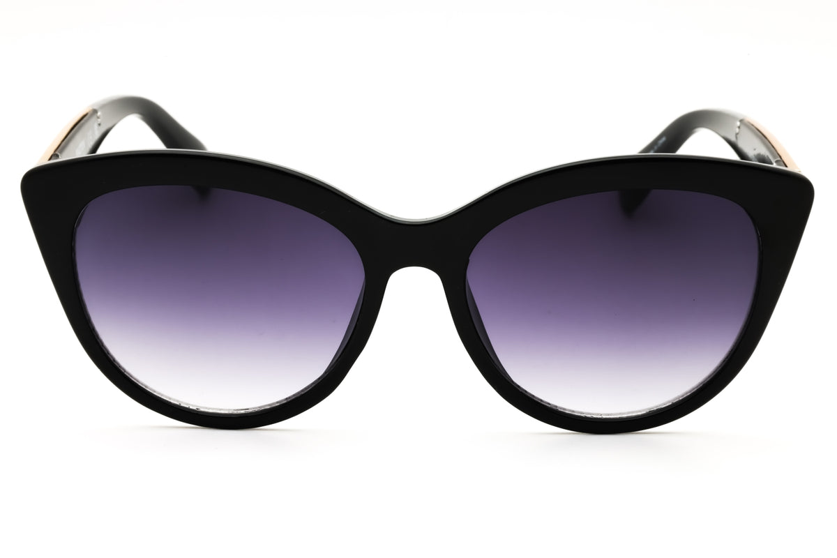 Kenneth Cole Reaction KC1373-01B shiny black Cat eye Sunglasses 53mm Sunglasses