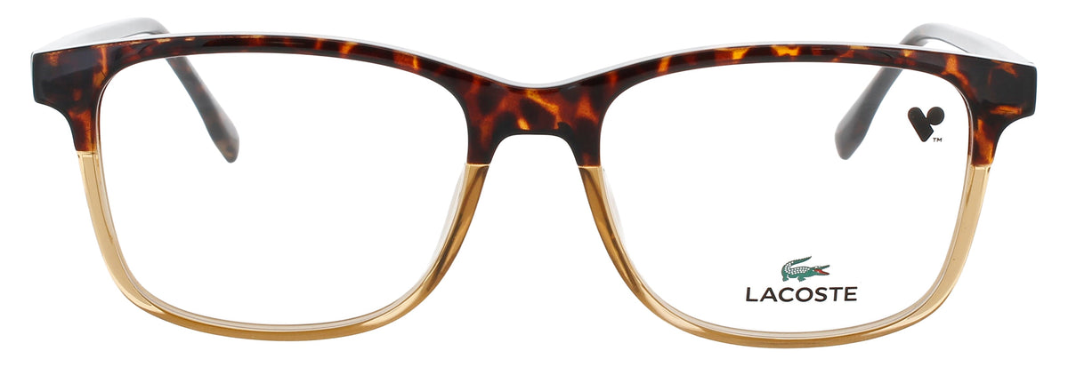 Lacoste L4002-217-54 HAVANA / CARAMEL  Men's Eyeglasses 54mm Eyeglasses