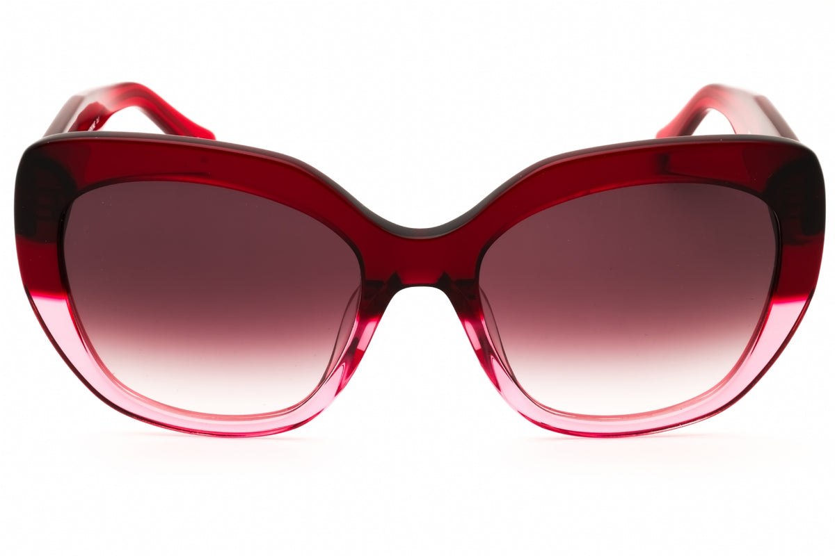 Kate Spade WINSLET/G/S-092Y 3X RED PINK Oversized Sunglasses 55mm Sunglasses