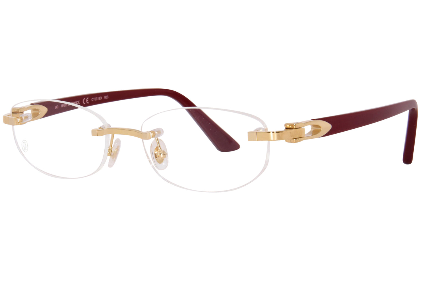 Cartier CT0318o-003 52mm New Eyeglasses