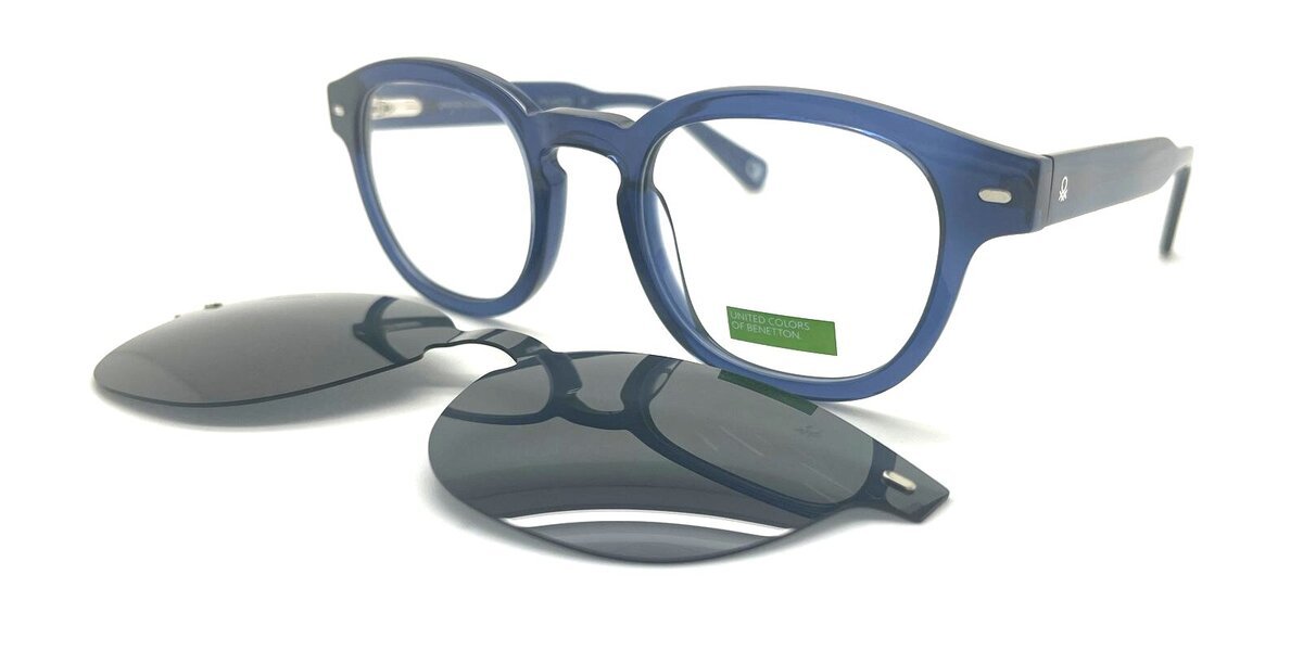 Benetton BEO1130+CLIP ON C3 BLUE 50