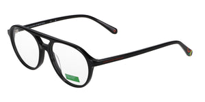 Benetton BEO1061-001 Black  Eyeglasses 53mm