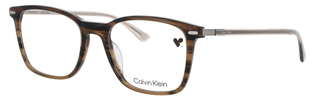 Calvin Klein CK22541-317-53 STRIPED OLIVE  Unisex Eyeglasses 53mm