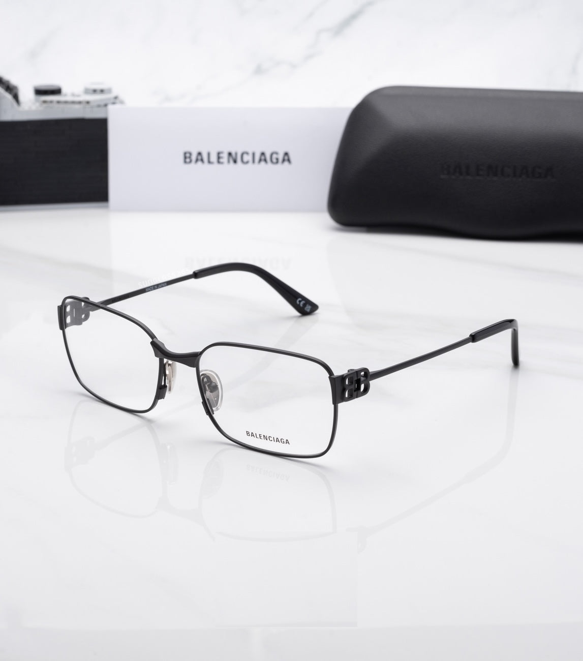 Balenciaga BB0340o-001 57mm New Eyeglasses