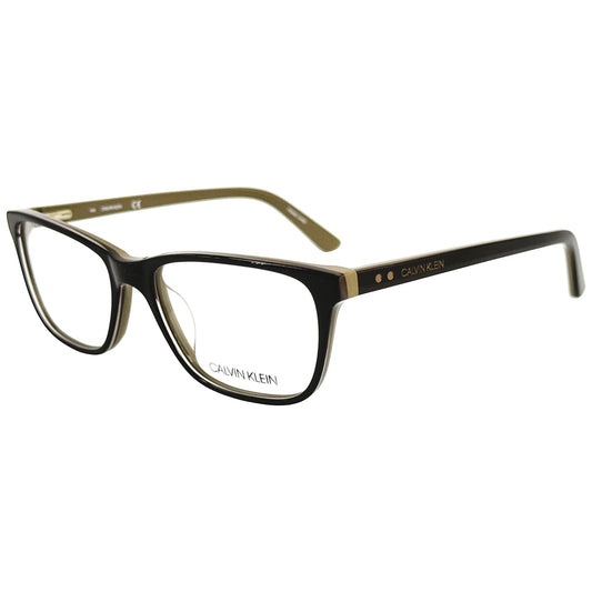 Calvin-Klein CK-19510-203 eyeglasses in tortoise frame with clear lenses