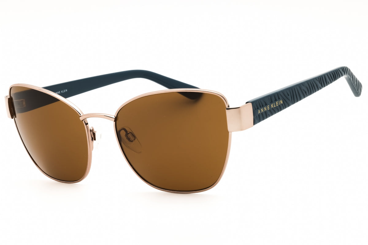 Anne Klein AK7101-770 ROSE GOLD Cat eye Sunglasses 58mm Sunglasses