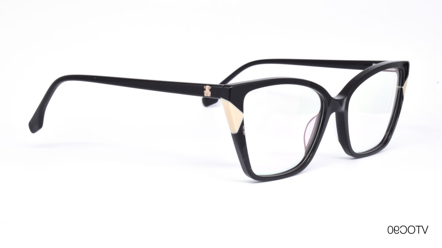 Tous VTOC90-06DT 55mm New Eyeglasses