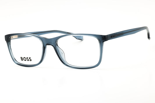 Hugo Boss BOSS 1570-0PJP 00 Blue Rectangular Eyeglasses 54mm Eyeglasses