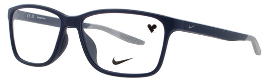 Nike 7118-413-57 MATTE MIDNIGHT / WOLF GREY  Men's Eyeglasses 57mm