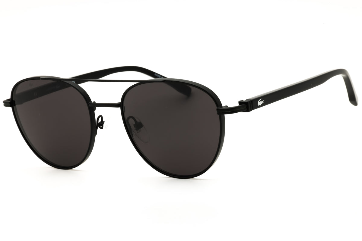 Lacoste L271S N-002 MATTE BLACK Round Sunglasses 54mm Sunglasses