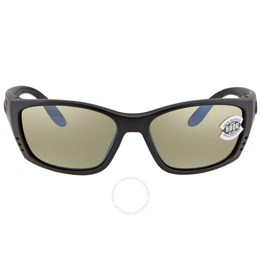 Costa del Mar 0FS01 OSSGLP Black Rectangle Sunglasses