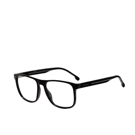Carrera CARRERA-8892-08A eyeglasses in black grey frame with clear lenses