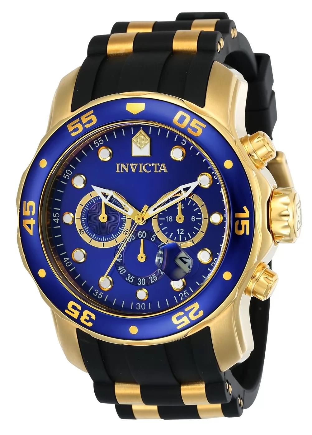 Invicta 17882 17882 Watch - Blue Dial Polyurethane Band