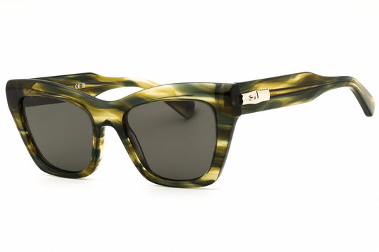 Longchamp LO777SN-308 Green Cat Eye Sunglasses 53mm