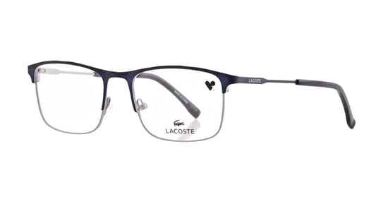 Lacoste L2252-001 eyeglasses in black frame with clear lenses