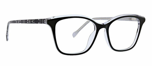 Vera Bradley Sage Black Bandana Medallion 5116 51mm New Eyeglasses