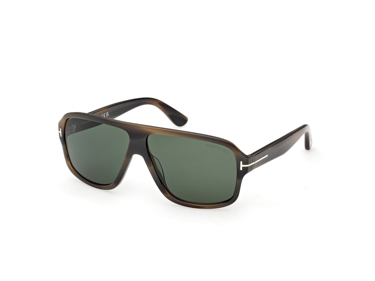 Tom Ford FT1335-6355N-63 Coloured Havana Navigator  63mm Sunglasses
