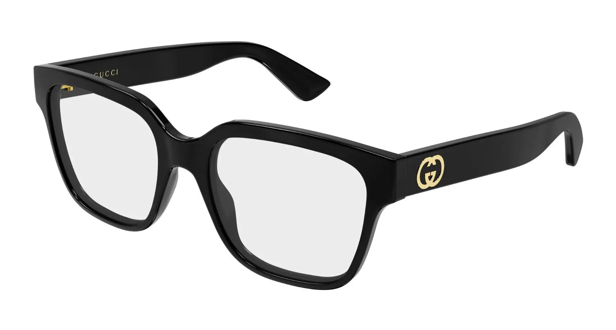 Gucci GG2193O-001 Black Rectangular Eyeglasses 53mm Eyeglasses