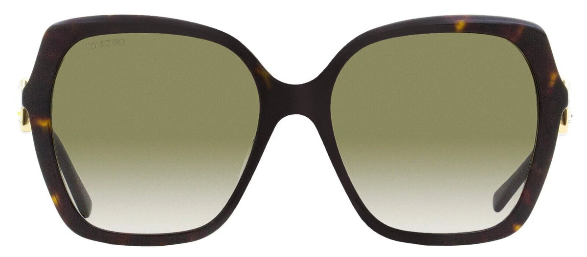 Jimmy Choo 0MANON-G-S-086-57 Brown Square SUNGLASSES 57mm Sunglasses