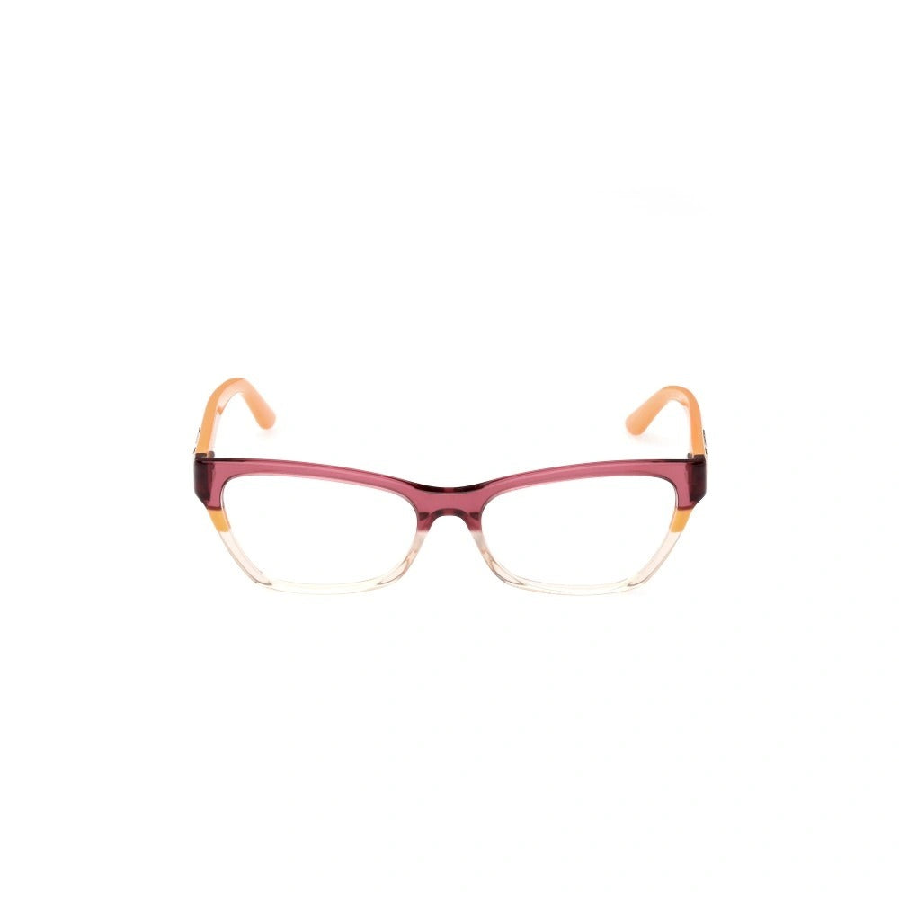 Guess GU2979-044-54 eyeglasses in orange frame with clear lenses