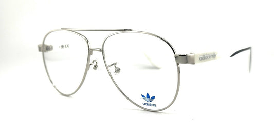Adidas OR5023/V 016 Shiny Palladium / Silver  Eyeglasses 57mm