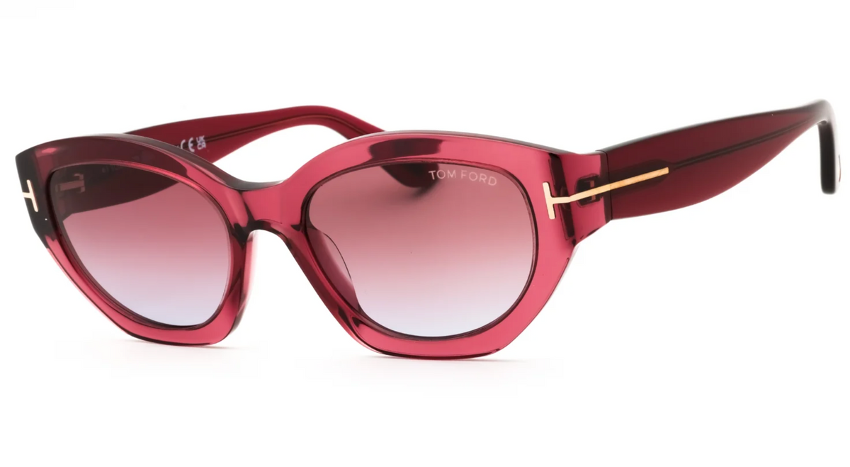 Tom Ford FT1086-66Y Pink Cat Eye Sunglasses 55mm