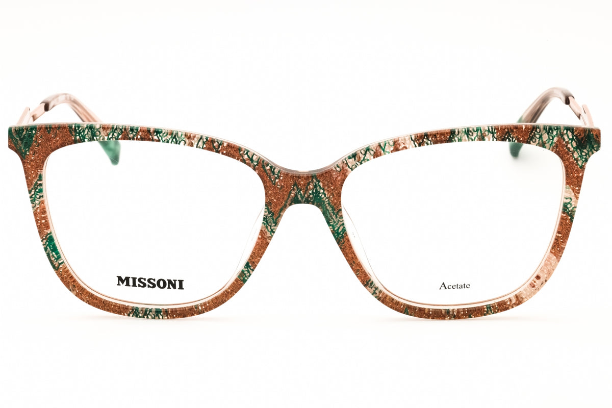 Missoni MIS 0125/G-0Q1Z 00 PNKPTTPNK Rectangular Eyeglasses 53mm Eyeglasses
