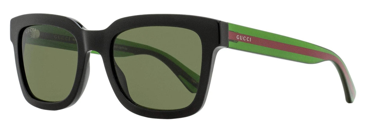 Gucci GG0001SN-002 Black Rectangular Sunglasses 52mm Sunglasses