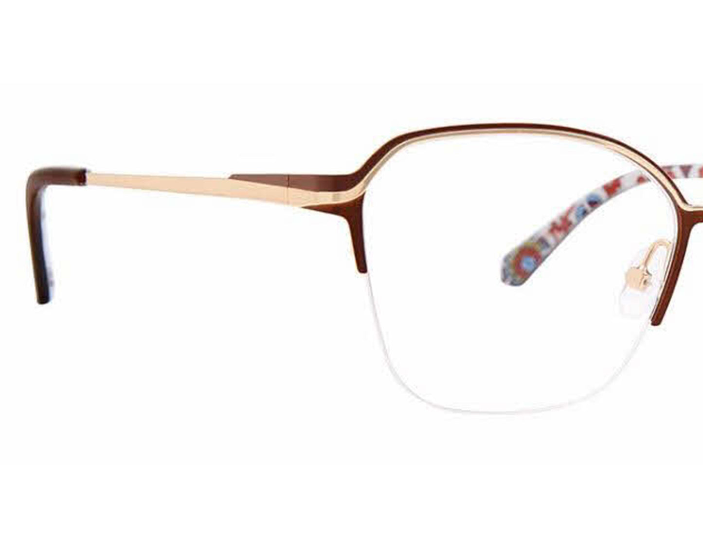 Vera Bradley SIXES MARRAKESH VINES CREAM 53mm New Eyeglasses
