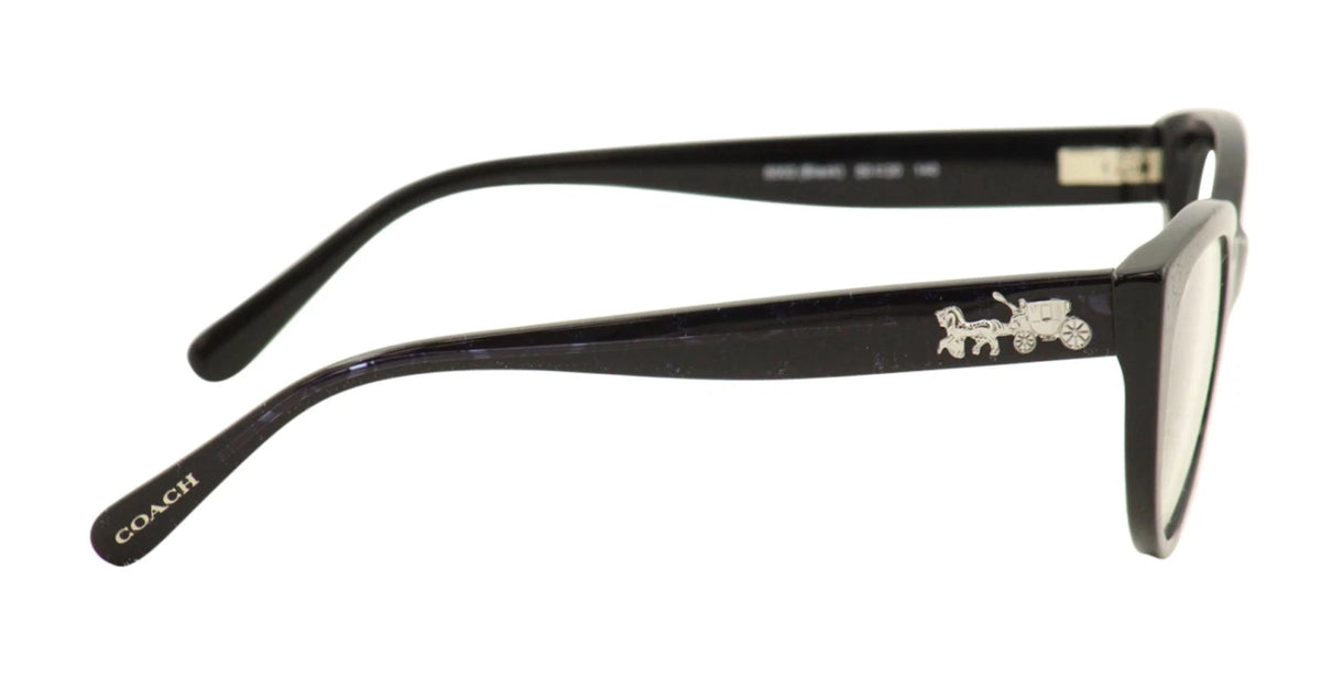 Coach 0HC6132-5572-50 Black Full Rim EYEGLASSES 50mm Eyeglasses