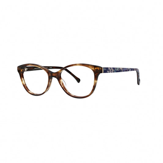 Vera Bradley Brienne Java Navy Camo 5016 50mm New Eyeglasses