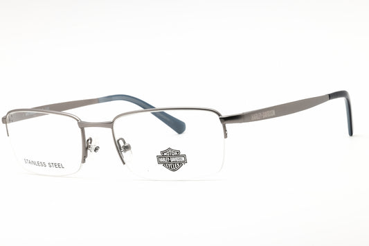 Harley Davidson HD50098-011 eyeglasses in matte light nickeltin frame with clear lenses