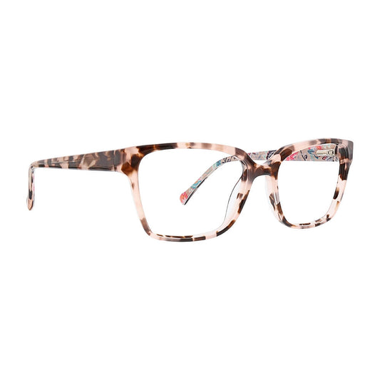 Vera Bradley Tinley Mocha Mint 5316 53mm New Eyeglasses