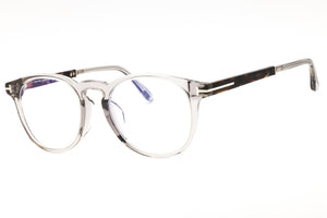 Tom Ford FT5891-F-B-020 Grey Round Eyeglasses 51mm