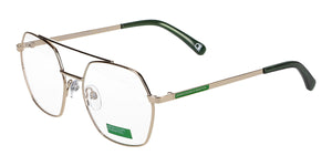 Benetton BEO3065-402 Gold  Eyeglasses 53mm