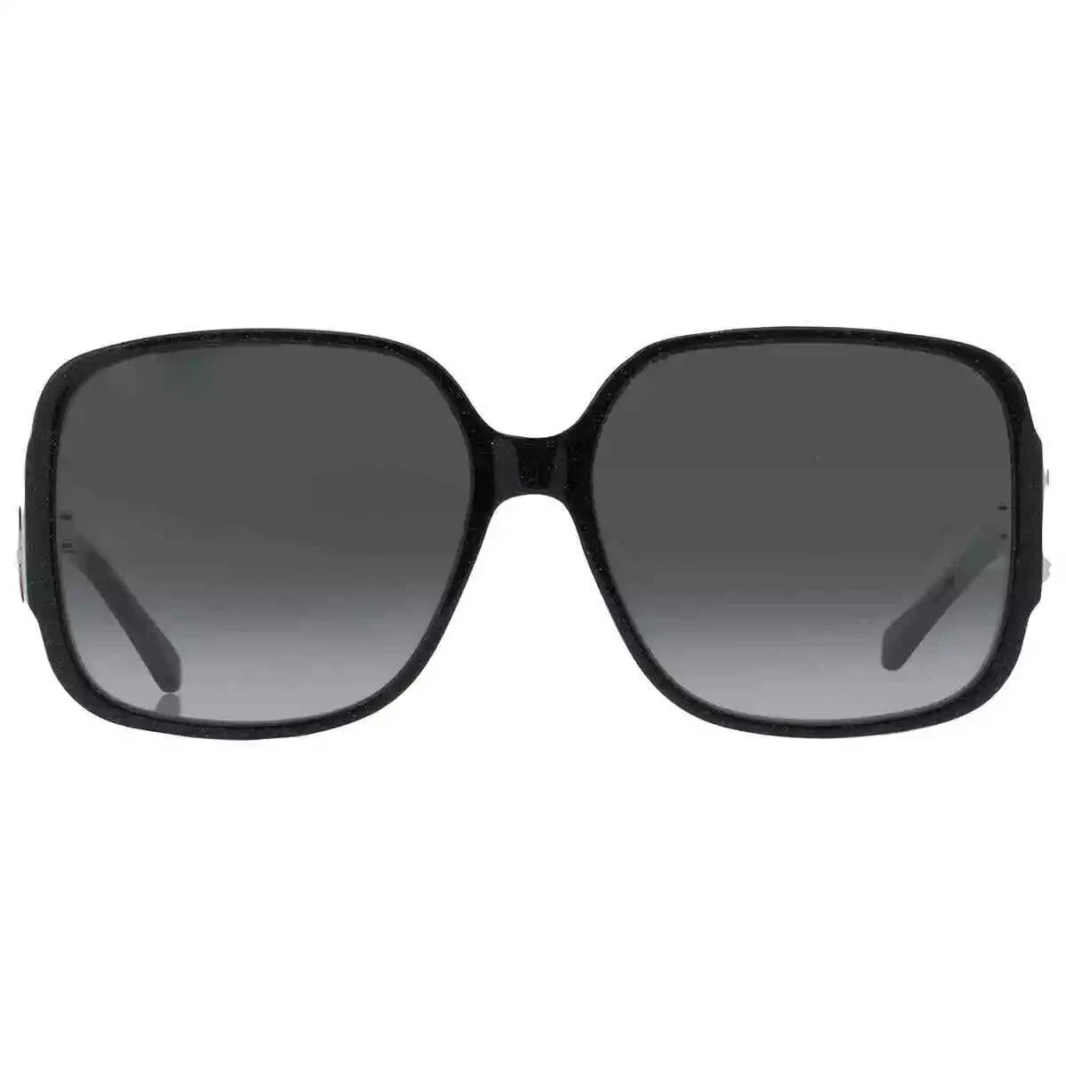 Jimmy Choo 0TARA-S-DXF-59 Black Cat Eye SUNGLASSES 59mm Sunglasses
