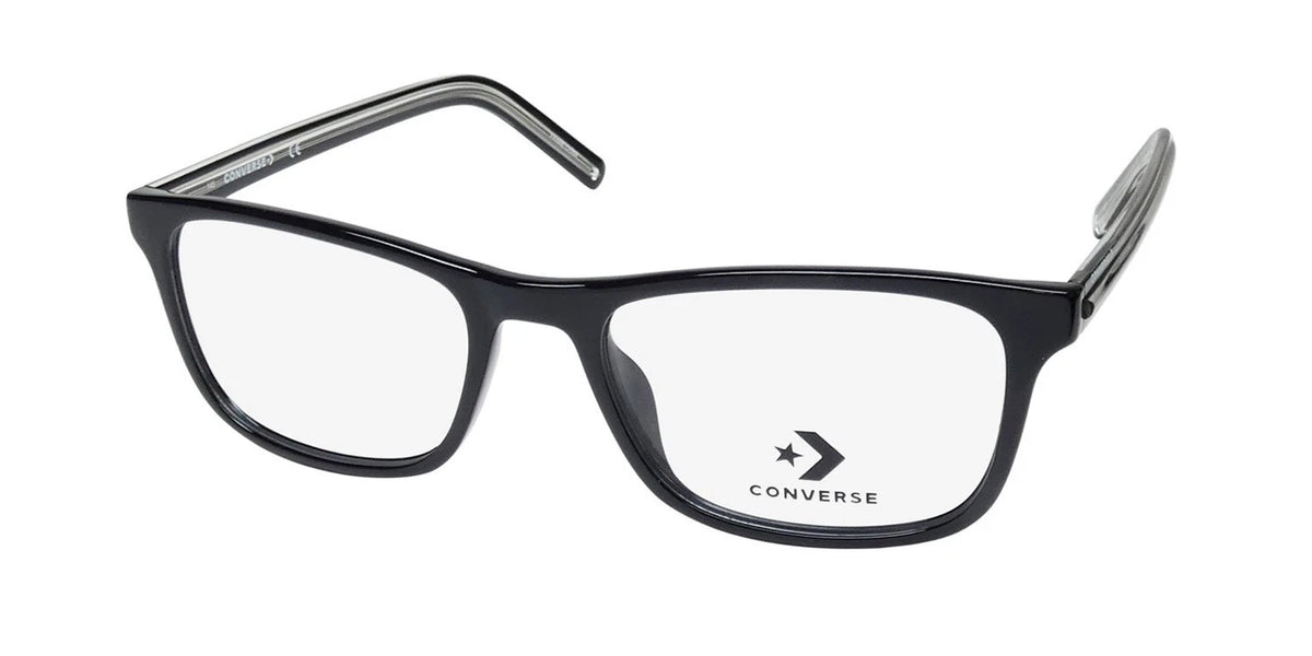 Converse CV5011G 001 Black Square Eyeglasses 53mm Eyeglasses