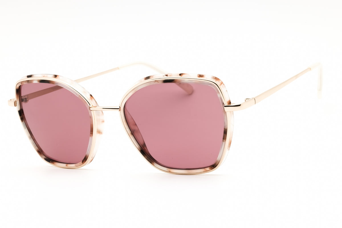 Draper James DJ9037-660 BLUSH TORTOISE Round Sunglasses 53mm Sunglasses