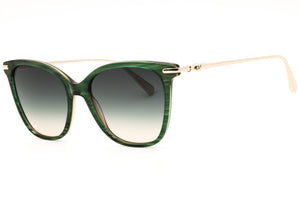 Longchamp LO757SN-308 Green Cat Eye Sunglasses 55mm