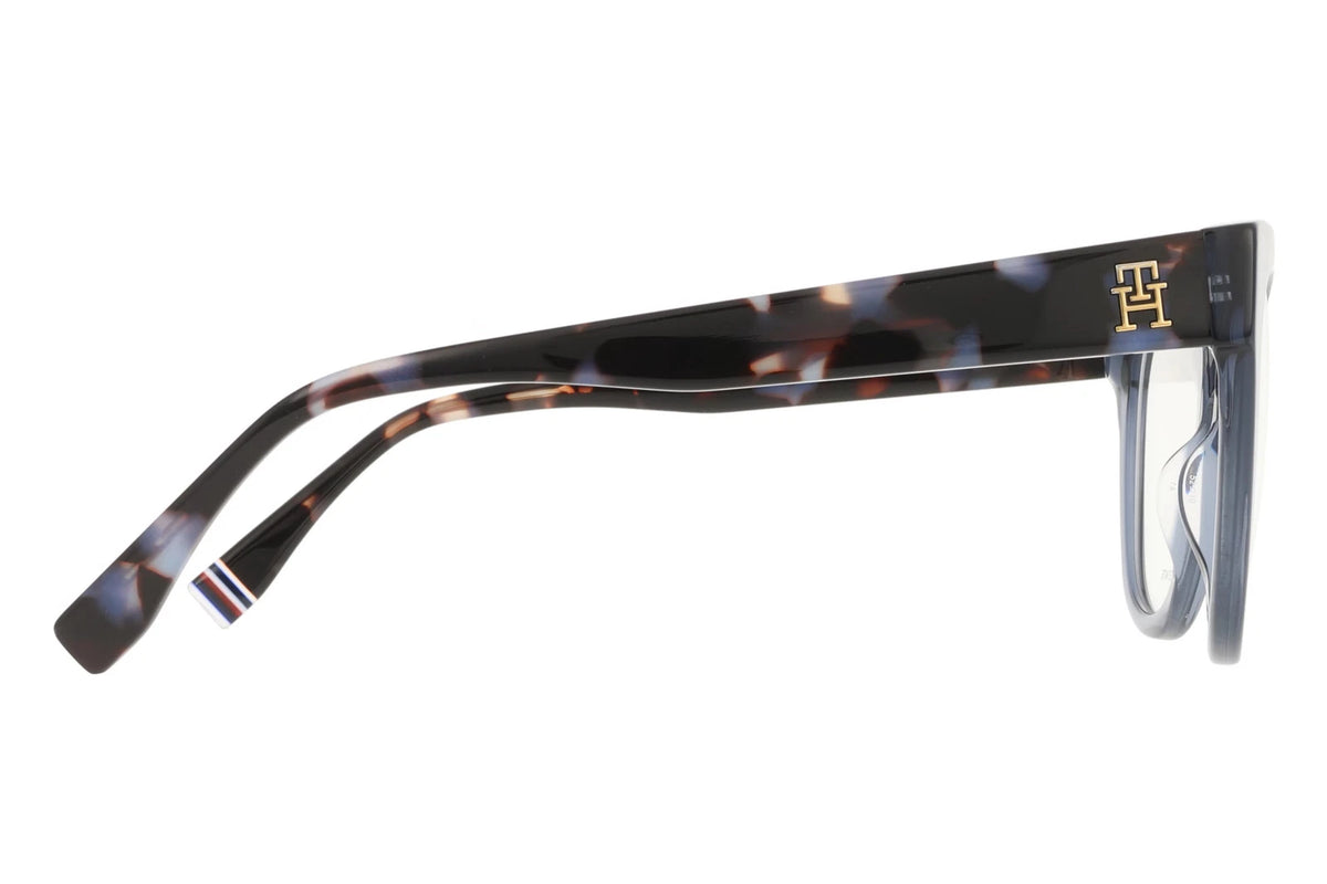 Tommy Hilfiger TH-2054 PJP Gray Rectangle Eyeglasses 52mm Eyeglasses