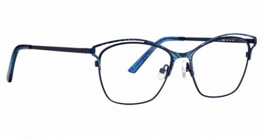 Xoxo XO ARVEDA BLUE SWIRL 54mm New Eyeglasses