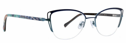 Vera Bradley Alani Citrus Paisley 5218 52mm New Eyeglasses