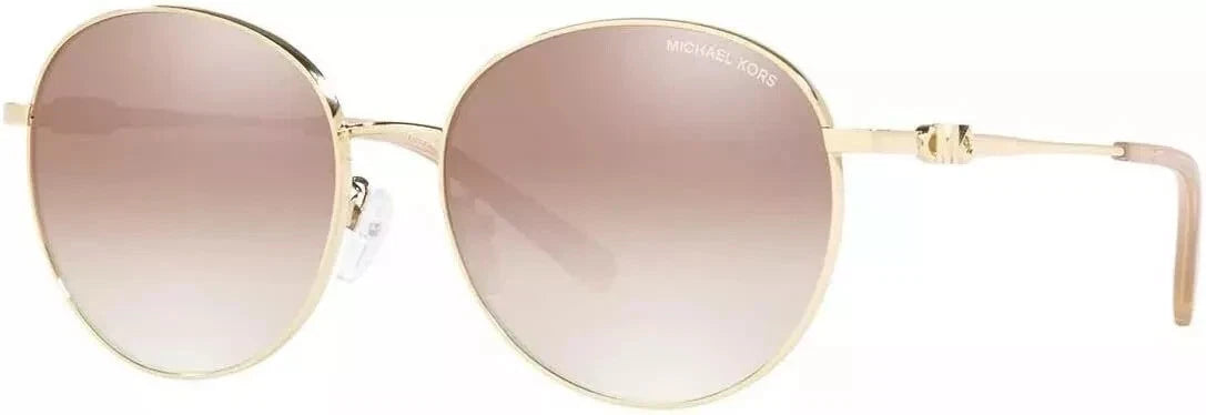 Michael Kors 0MK1119-10146U-57 Gold Rectangular SUNGLASSES 0mm Sunglasses