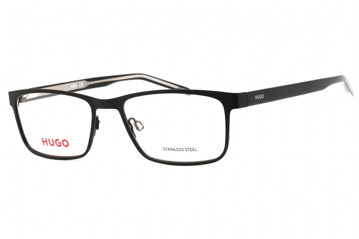 HUGO HG 1005-0N7I 00 Black Crystal Rectangular Eyeglasses 55mm