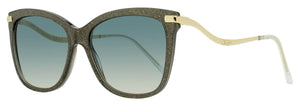 Jimmy Choo 0STEFF-S-P4G-55 Grey Square Sunglasses 55mm