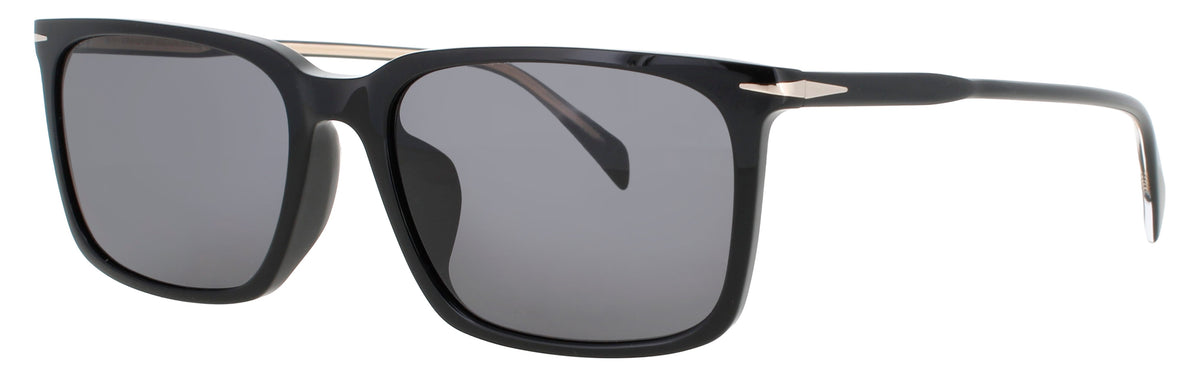 David Beckham DB-1163/F/S-807/IR BLACK  Men's Sunglasses 58mm