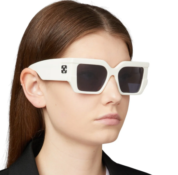 Off White DOVER-OERI148S25PLA0010107 56mm New Sunglasses
