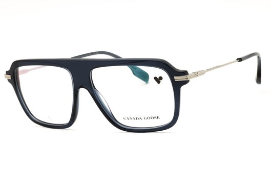 Canada Goose GC25620E-410 Blue Rectangle Eyeglasses 57mm